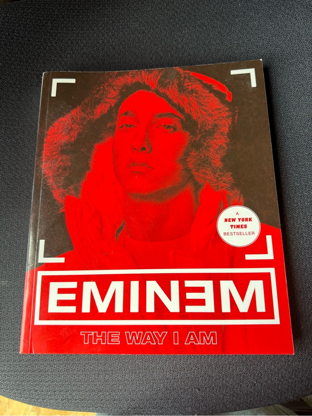 Eminem "The Way I Am" Paperback - Red Cover